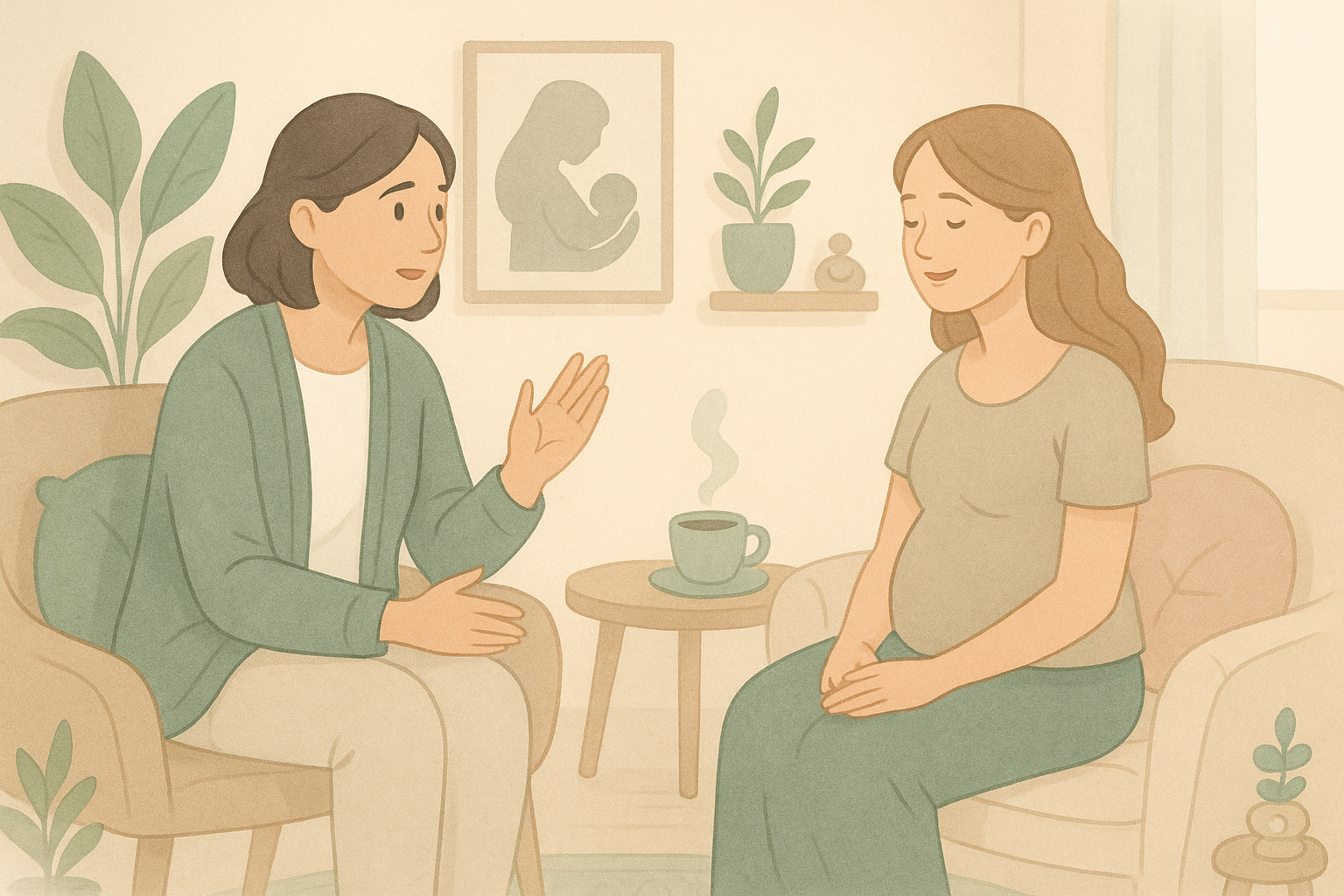 Séance de counseling et d'écoute